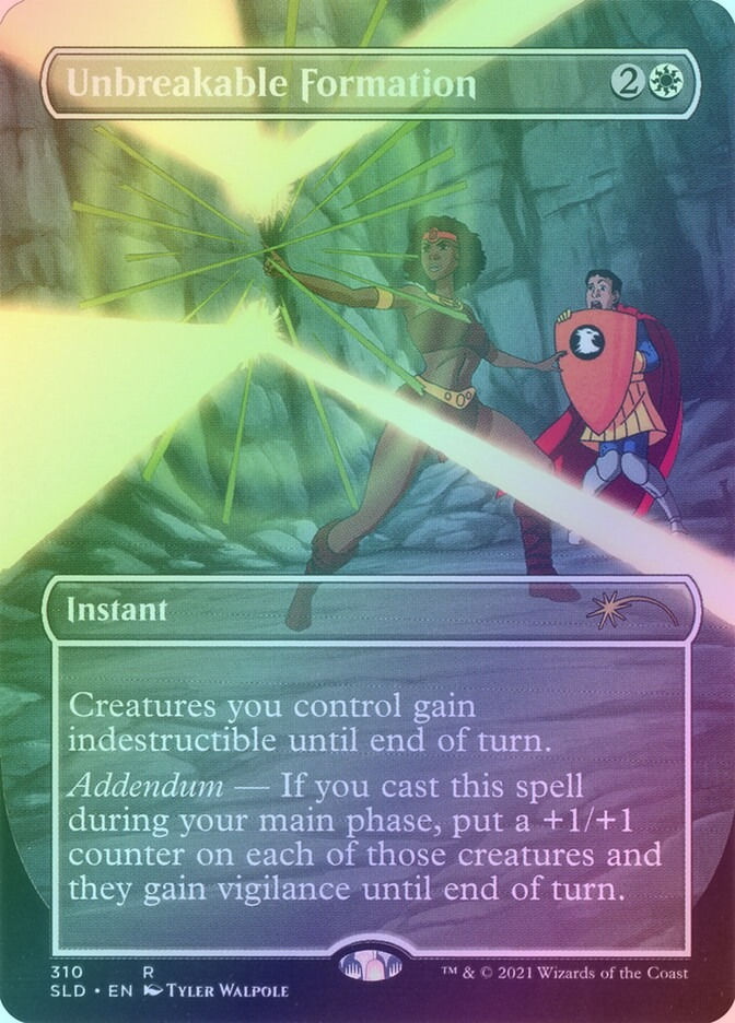 Unbreakable Formation (SLD) (310) / Borderless / Foil