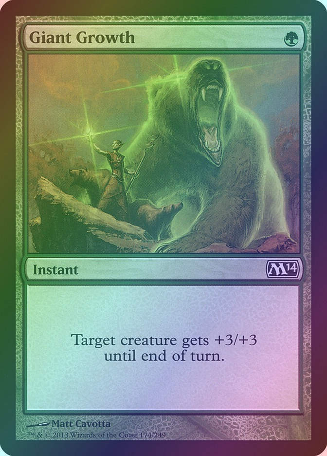 Giant Growth (M14) (174) / Foil