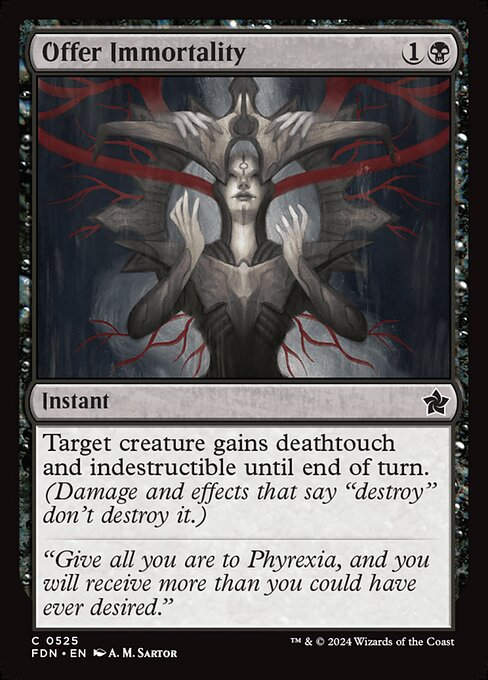 Offer Immortality (FDN) (525) (Beginner)