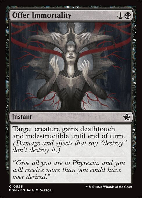 Offer Immortality (FDN) (525) (Beginner)