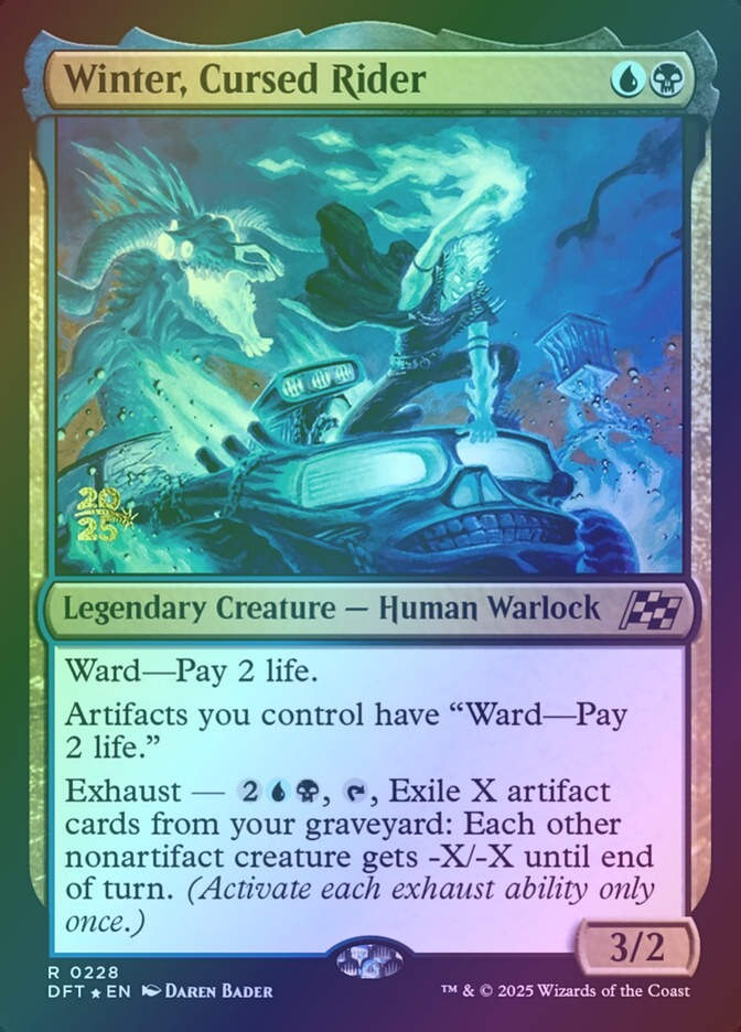 Winter, Cursed Rider (PDFT) (228s) / Foil