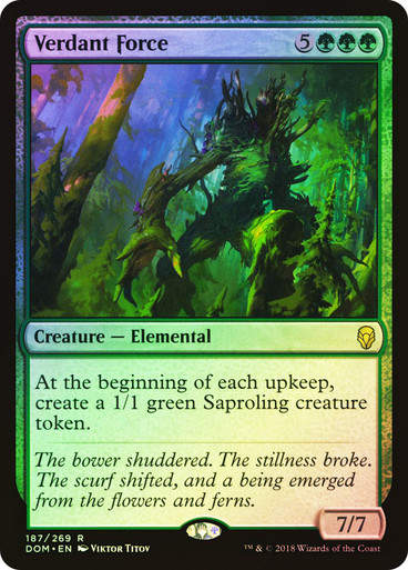 Verdant Force (DOM) (187) / Foil