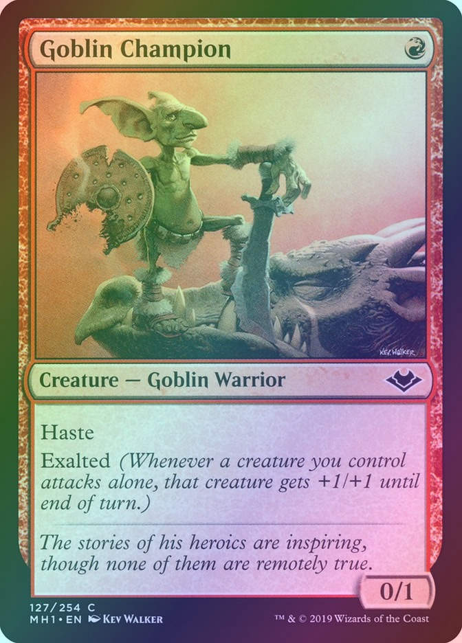 Goblin Champion (MH1) (127) / Foil