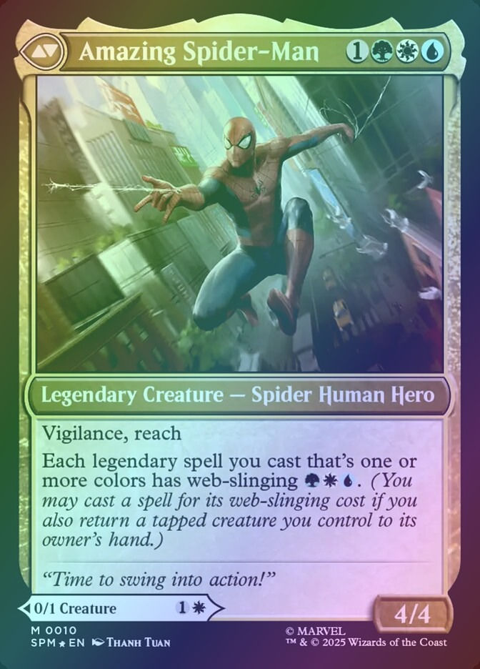 Peter Parker // Amazing Spider-Man (PSPM) (10s) / Foil — cara 2 de 2