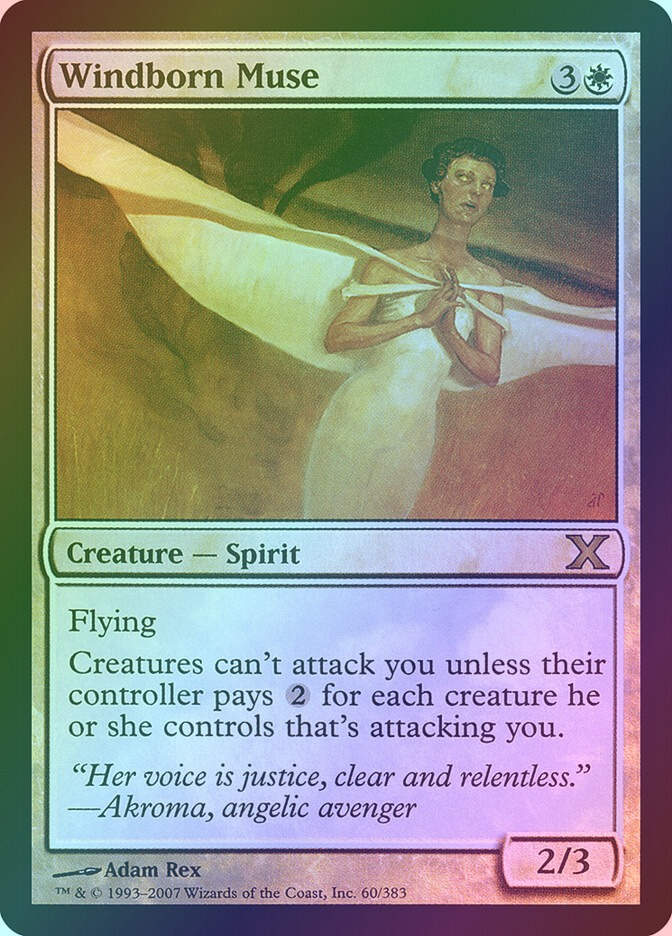 Windborn Muse (10E) (60★) / Foil