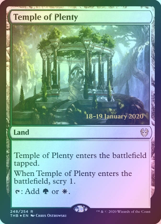 Temple of Plenty (PTHB) (248s) / Foil