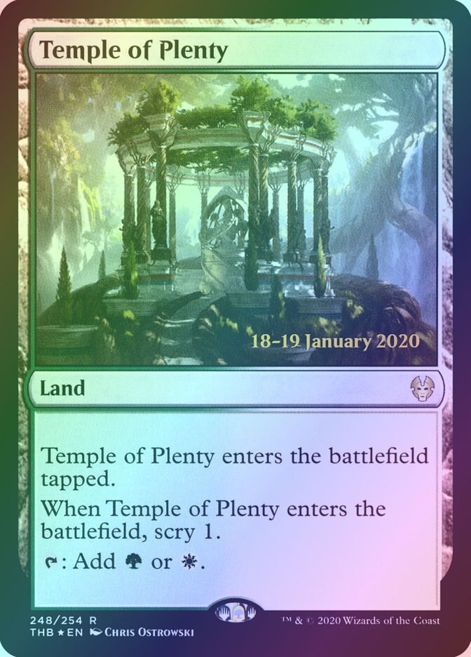 Temple of Plenty (PTHB) (248s) / Foil