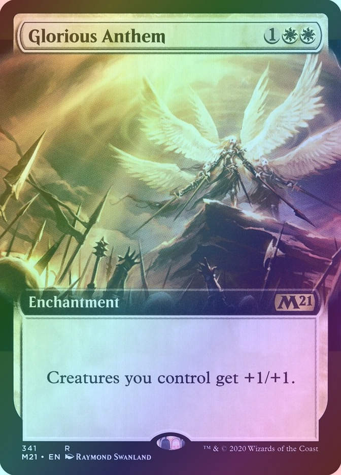 Glorious Anthem (M21) (341) / Extended Art / Foil