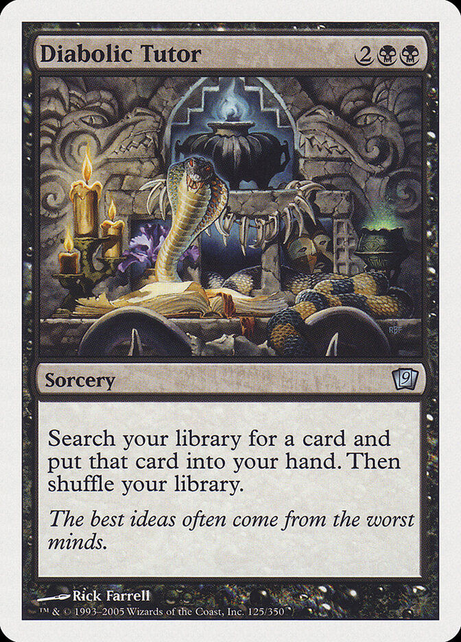 Diabolic Tutor (9ED) (125)