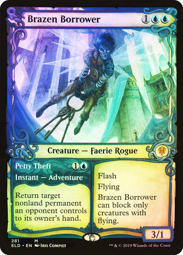 Brazen Borrower // Petty Theft (ELD) (281) / Showcase / Foil