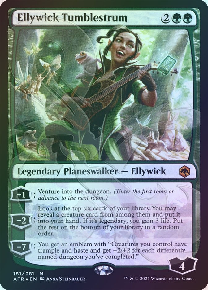 Ellywick Tumblestrum (PAFR) (181a) / Embossed Foil
