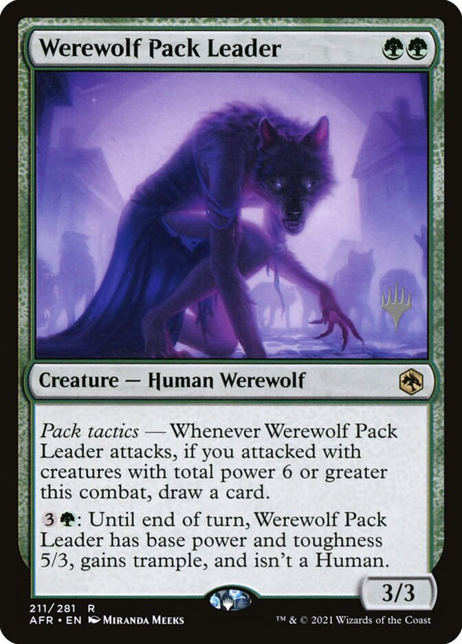 Werewolf Pack Leader (PAFR) (211p)