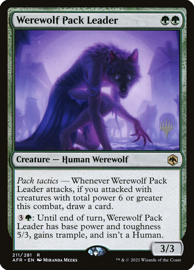 Werewolf Pack Leader (PAFR) (211p)