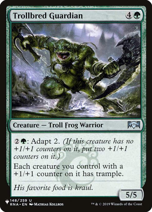Trollbred Guardian (PLST) (RNA-148)