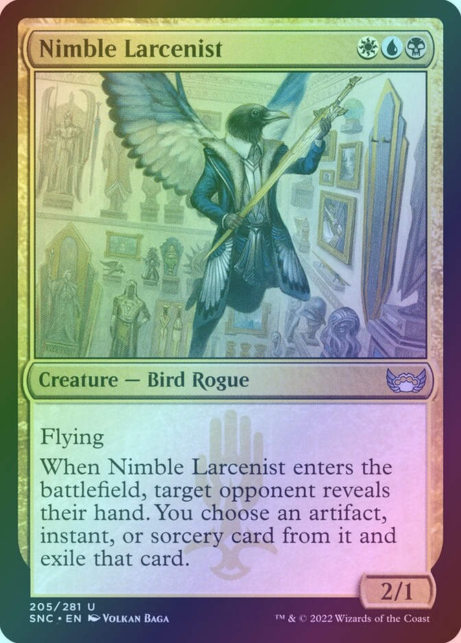 Nimble Larcenist (SNC) (205) / Foil