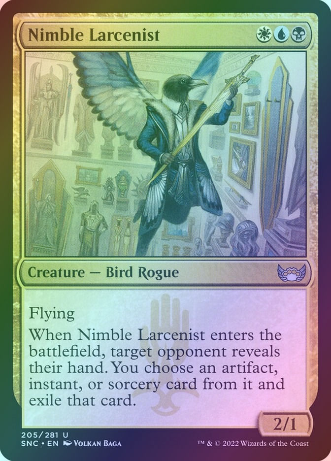 Nimble Larcenist (SNC) (205) / Foil