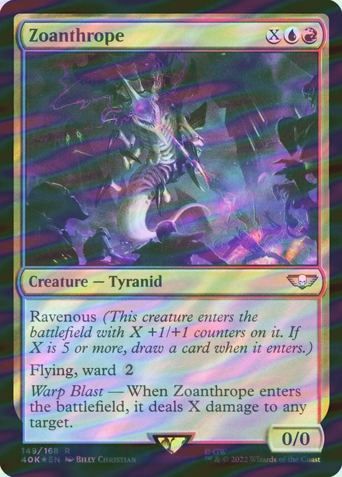 Zoanthrope (40K) (149★) / Surge Foil