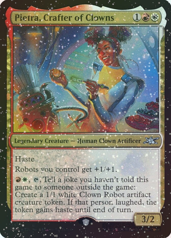 Pietra, Crafter of Clowns (UNF) (462) / Galaxy Foil