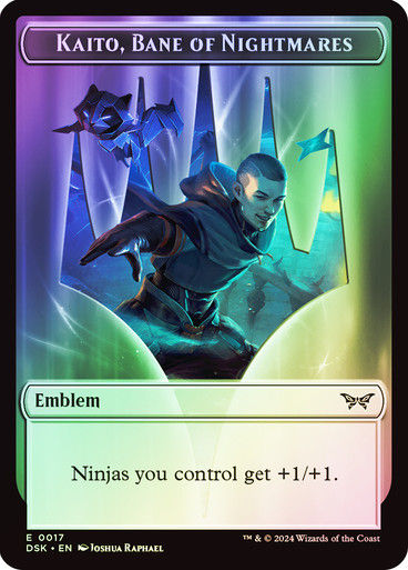 Kaito, Bane of Nightmares Emblem (TDSK) (17) / Gremlin (TDSK) (11)  / Foil — cara 1 de 2