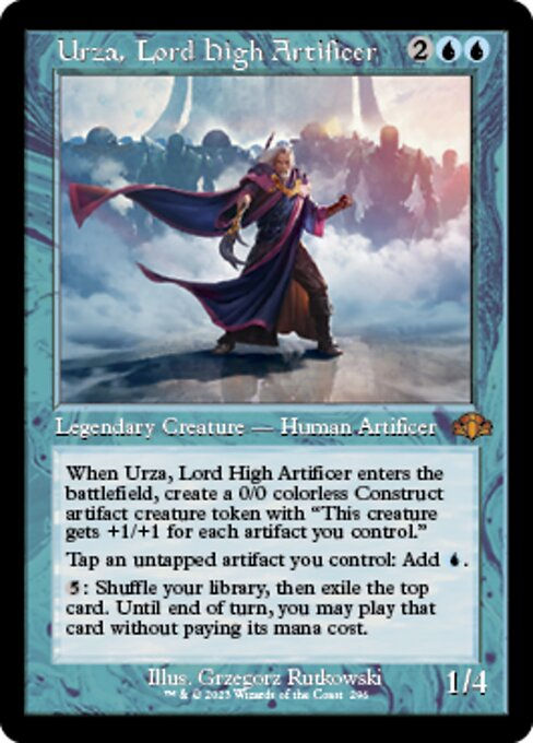 Urza, Lord High Artificer (DMR) / Showcase