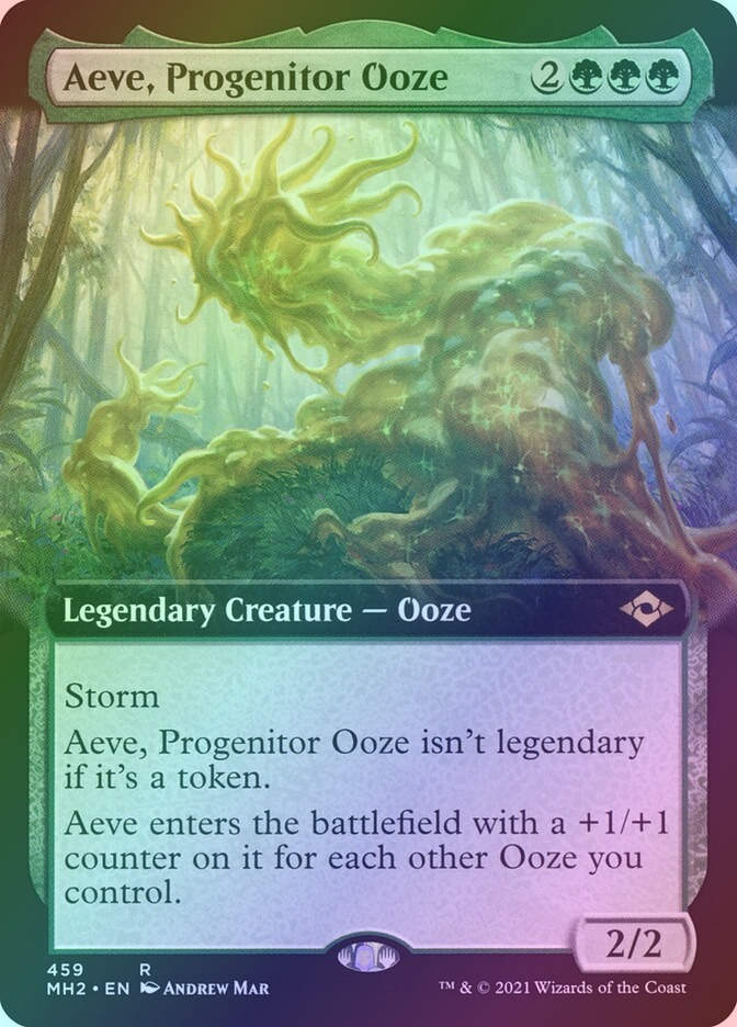Aeve, Progenitor Ooze (MH2) (459) / Extended Art / Foil