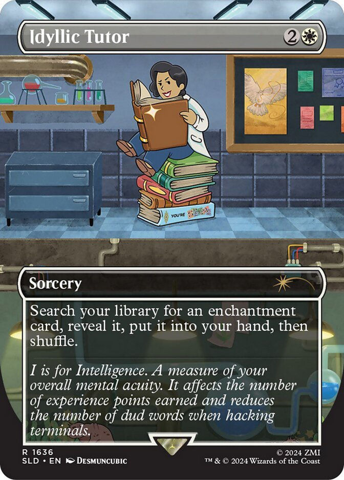 Idyllic Tutor (SLD) (1636) / Borderless
