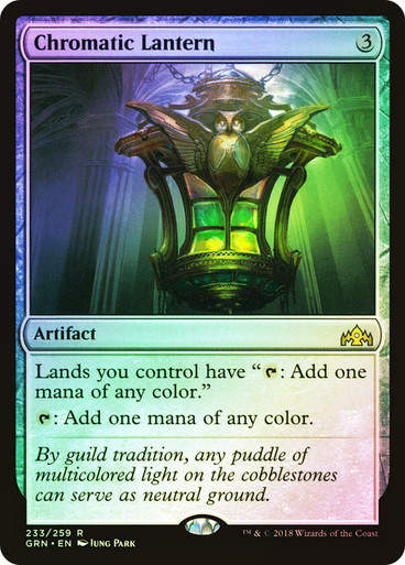 Chromatic Lantern (GRN) (233) / Foil