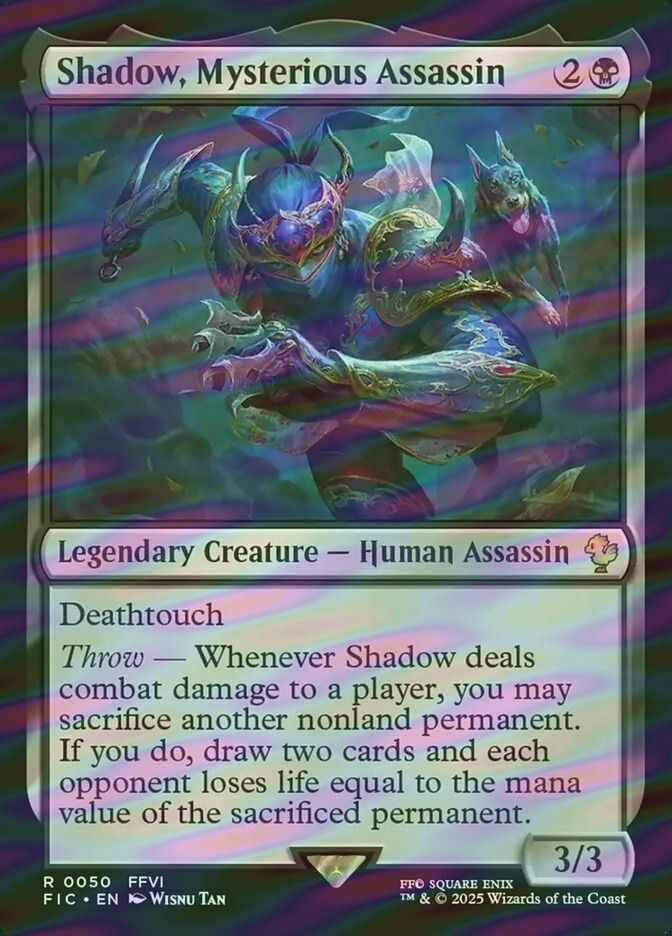 Shadow, Mysterious Assassin (FIC) (50) / Surge Foil