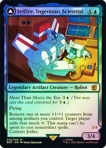 Jetfire, Ingenious Scientist // Jetfire, Air Guardian (BOT) (3) / Foil