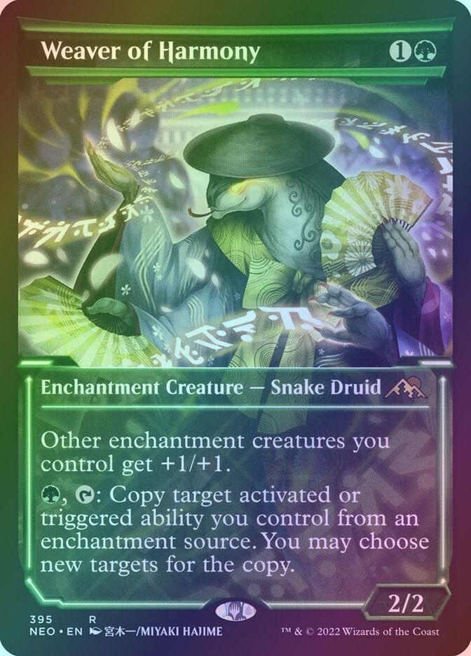 Weaver of Harmony (NEO) (395) / Showcase / Foil