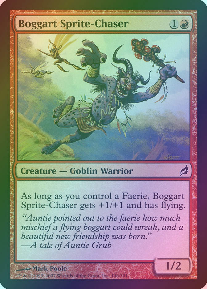 Boggart Sprite-Chaser (LRW) (156) / Foil