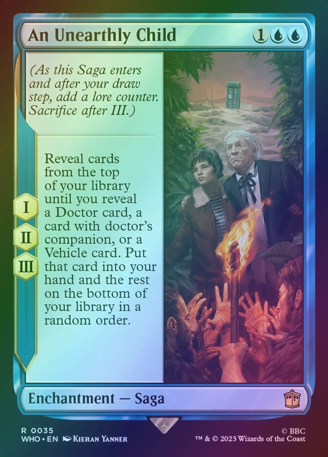 An Unearthly Child (WHO) (35) / Foil