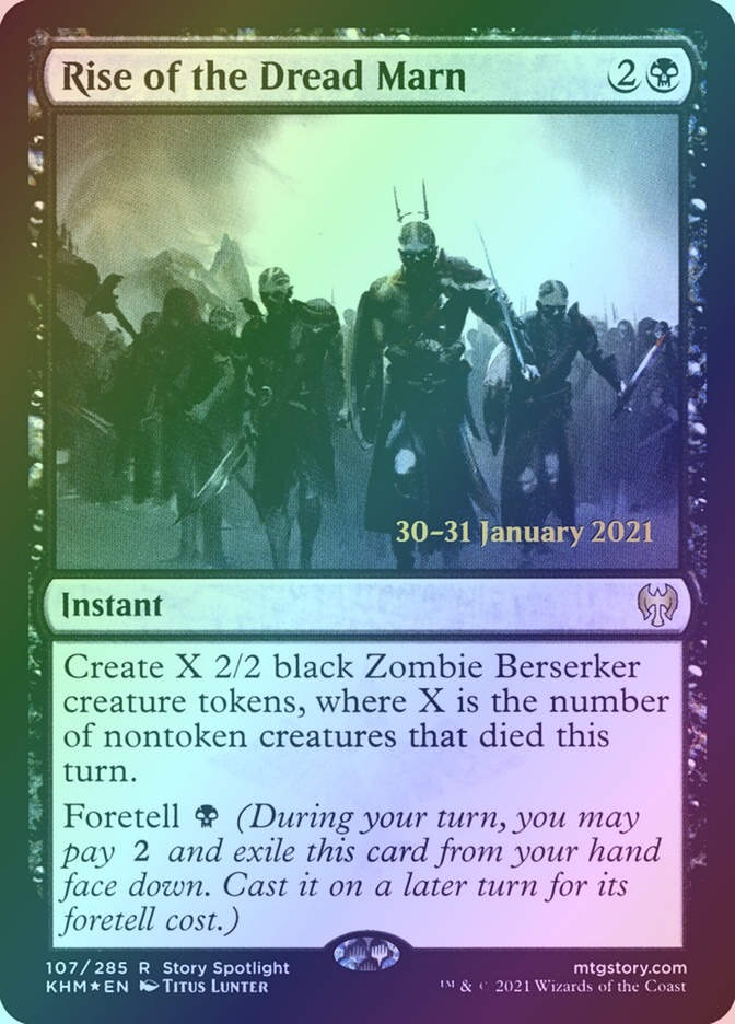 Rise of the Dread Marn (PKHM) (107s) / Foil