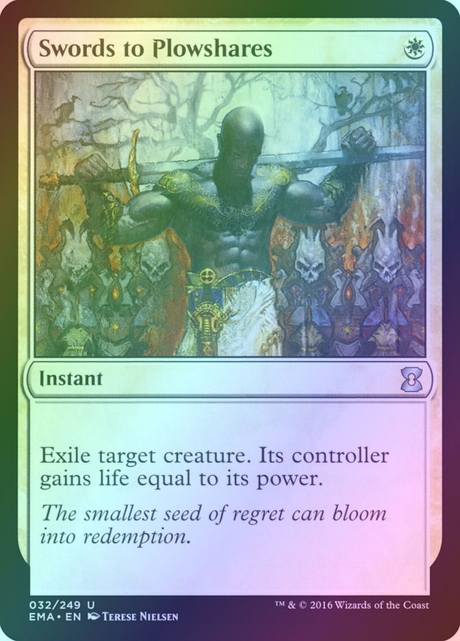 Swords to Plowshares (EMA) (32) / Foil