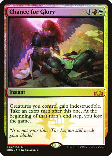 Chance for Glory (GRN) (159) / Foil