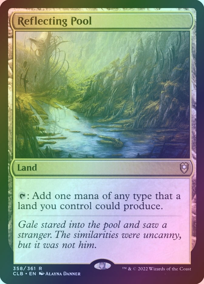Reflecting Pool (CLB) (358) / Foil