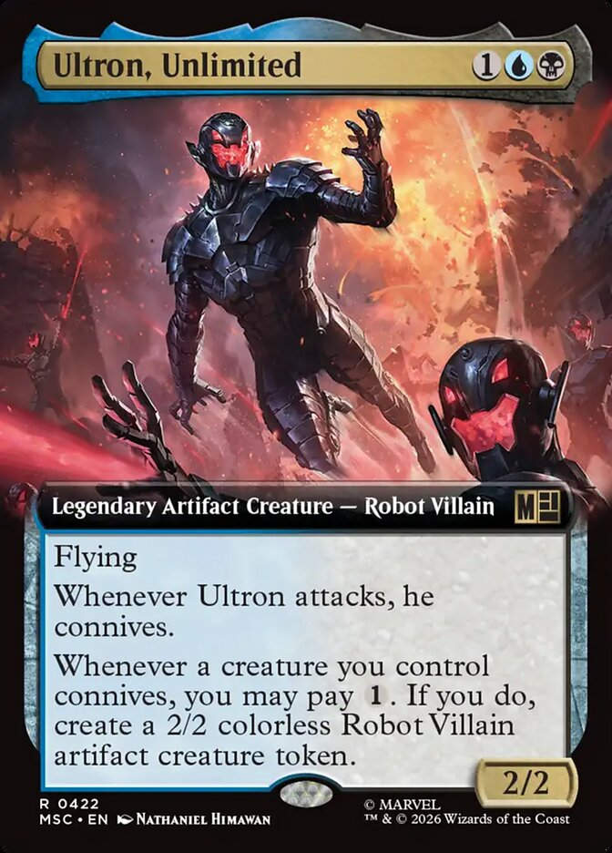 Ultron, Unlimited (MSC) (422) / Extended Art