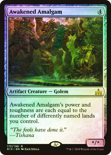 Awakened Amalgam (RIX) (175) / Foil