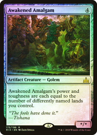 Awakened Amalgam (RIX) (175) / Foil