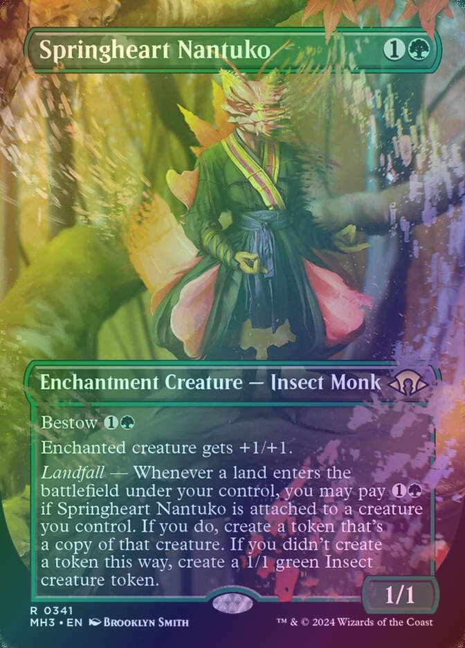 Springheart Nantuko (MH3) (341) / Borderless / Foil