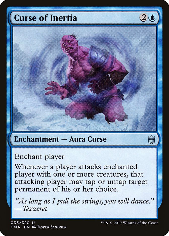 Curse of Inertia (cma)