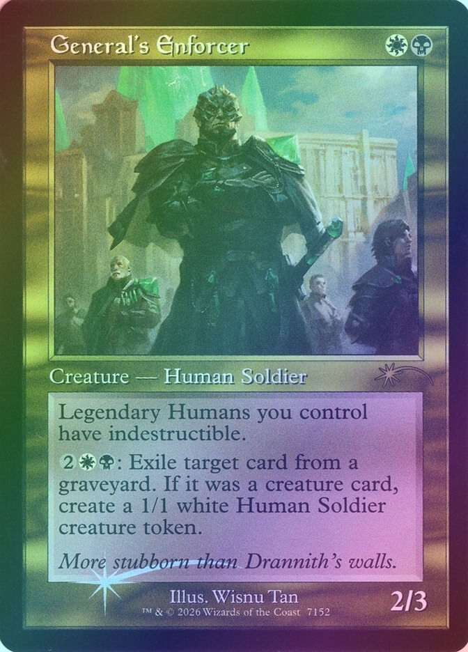 General's Enforcer (SLD) (7152) / Foil