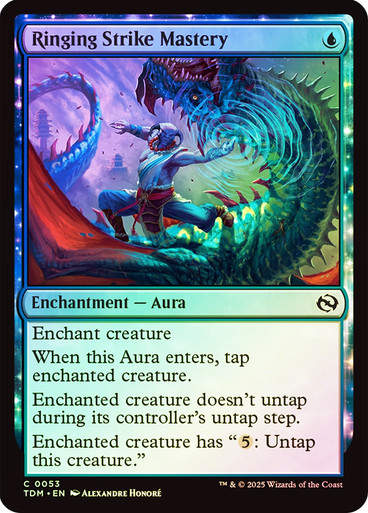 Ringing Strike Mastery (TDM) (53) / Foil