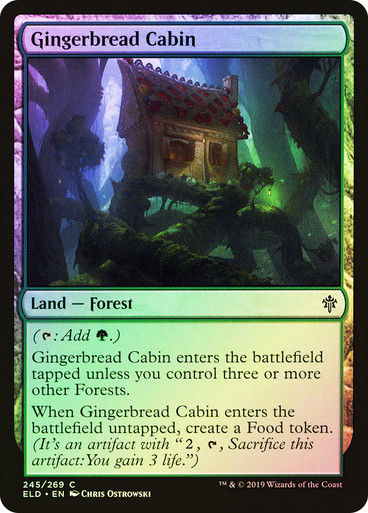 Gingerbread Cabin (ELD) (245) / Foil