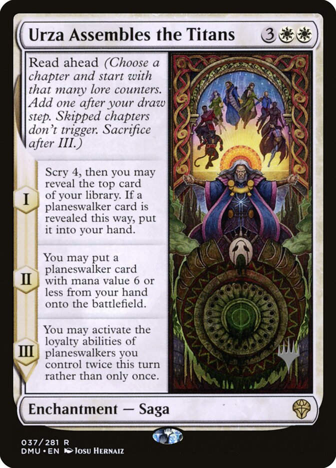 Urza Assembles the Titans (PDMU) (37p)