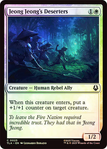 Jeong Jeong's Deserters (TLA) (25) / Foil