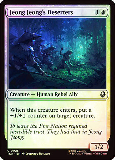 Jeong Jeong's Deserters (TLA) (25) / Foil