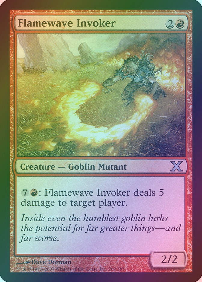 Flamewave Invoker (10E) (202) / Foil
