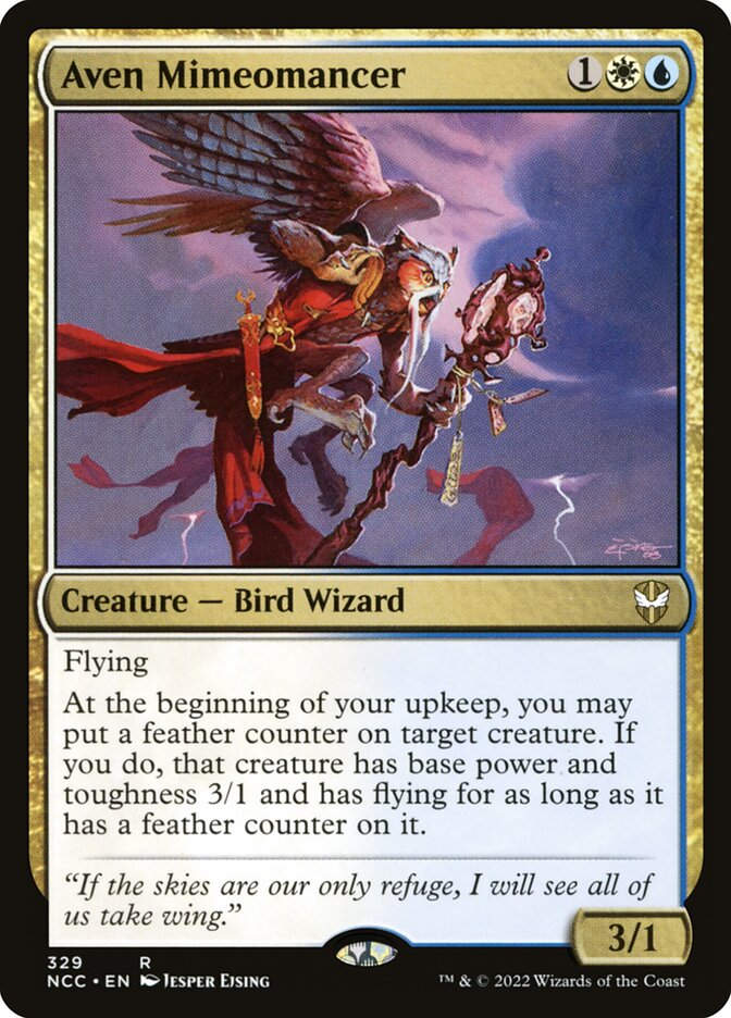 Aven Mimeomancer (NCC) (329)