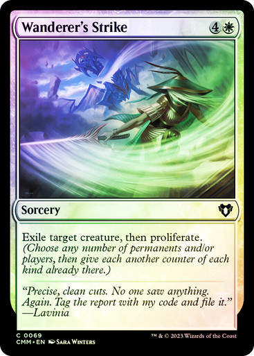 Wanderer's Strike (cmm) / Foil